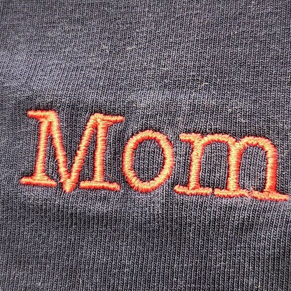 Land End Mom Shirt Longsleeve Large Blue Navy Color Casual - Picture 4 of 9